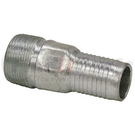 BUYERS PRODUCTS bheps4x5 - zinc plated combination nipple 1in. nptf x 1-1/4in. hose barb | zinc plated combination nipple 1in. nptf x 1-1/4in. hose barb
