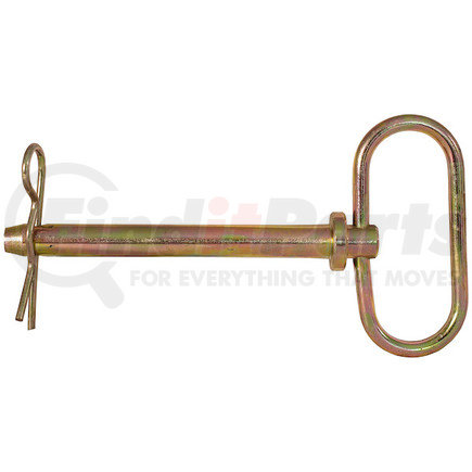 BUYERS PRODUCTS 66103 - yellow zinc plated hitch pins - 5/8 diameter x 4-1/4in. usable length | yellow zinc plated hitch pins - 5/8 diameter x 4-1/4in. usable length