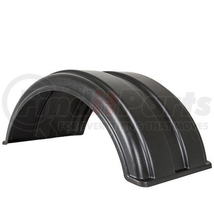 BUYERS PRODUCTS 8590017 - full radius poly fender to fit 16-1/2in. dual wheels | full radius poly fender to fit 16-1/2in. dual wheels