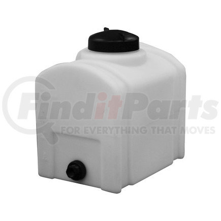 BUYERS PRODUCTS 82123889 - 16 gallon domed storage tank - 22x16x16 inch | 16 gallon domed storage tank - 22x16x16 inch