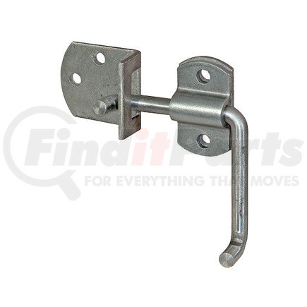Buyers Products b2588b Left and Right Plain Straight Side Security Latch Set, 1/2" Bolt, 5-Hole Bolt-On