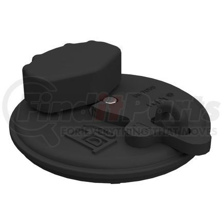 Caterpillar 3497059 Fuel Tank Cap - Black, Vented, Lockable