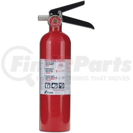 Kidde 466423 Automotive Fire Extinguisher 2.5 lb ABC FC110M w/ Plastic Bracket w/ Metal Strap