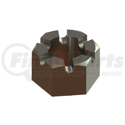 SAF-HOLLAND XB-780-1 Slotted Hex Nut - 2-1/4" - 4-1/2"