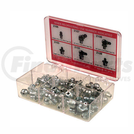 Alemite 2371 Metric Fitting Assortment