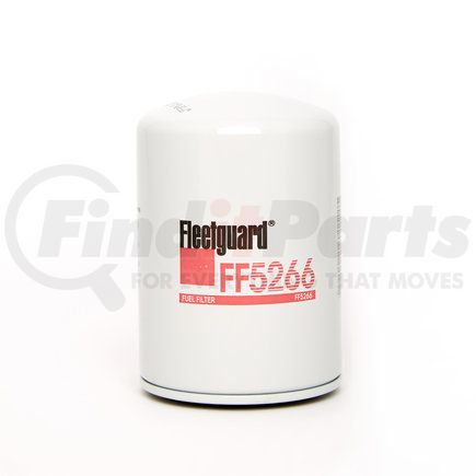 Fleetguard FF5266 Fuel Filter - Spin-On, 5.48 in. Height, Nissan FL40305D00