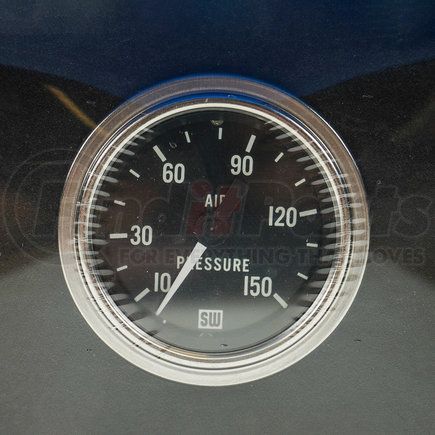 STEWART WARNER 82329 - air pressure gauge — mechanical 0-150 chrome