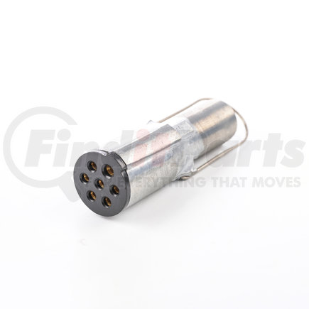 Tectran 791-67 Trailer Receptacle Socket - 7-Way Pin to 6-Way Adapter, Metal