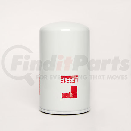 Fleetguard LF3818 Engine Oil Filter - 8.09 in. Height, 4.56 in. (Largest OD), Hino 15672051