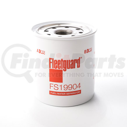 Fleetguard FS19904 Fuel Water Separator - 4 in. Height