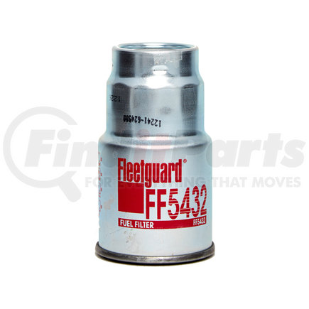 Fleetguard FF5432 Fuel Filter - Spin-On, 4.94 in. Height, Toyota 2339064450