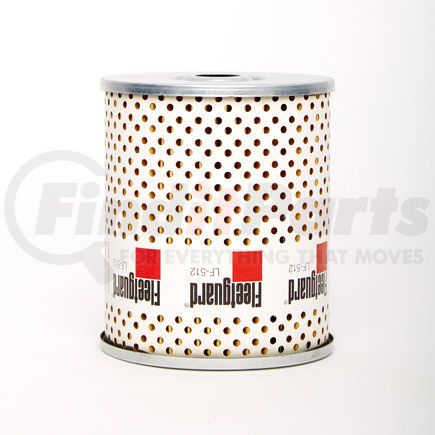 Fleetguard LF512 Engine Oil Filter - 4.76 in. Height, 4.03 in. (Largest OD), Ford C1TZ6731B