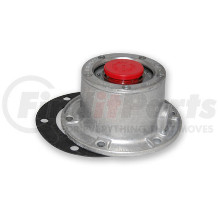 Stemco 300-4024 Axle Hub Cap - with Gasket, Aluminum, 6 Bolts, 5/16" Bolt Dia., 4.5" Bolt Circle