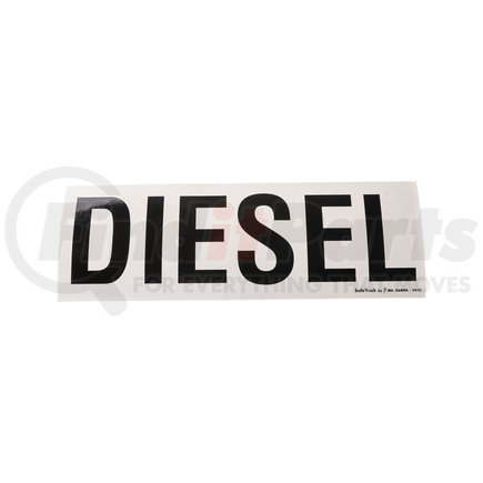 Ms Carita D610 3.5" X 10.5" "GASOLINE" DECAL