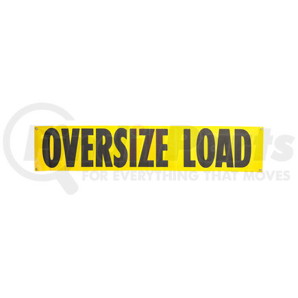 Ms Carita AV104 18" X 84" VINYL OVERSIZE LOAD SIGN