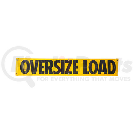 Ms Carita CVM104 12" X 72" VINYL MESH OVERSIZE LOAD SIGN