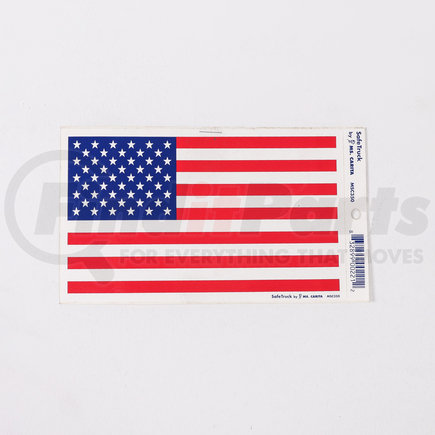 MS CARITA MSC350 4" x 6.5" U.S.FLAG (RIGHT)