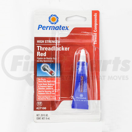 PERMATEX 27100 - high strength threadlocke