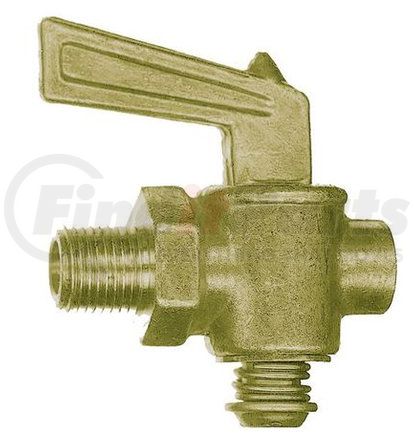 Tramec Sloan SV601-2 Male Pipe Groung Plug Valve, 1/8