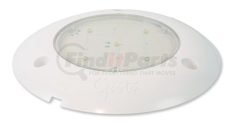 Grote 61401 Dome Light - Round, LED, White, 12V, Surface Mount