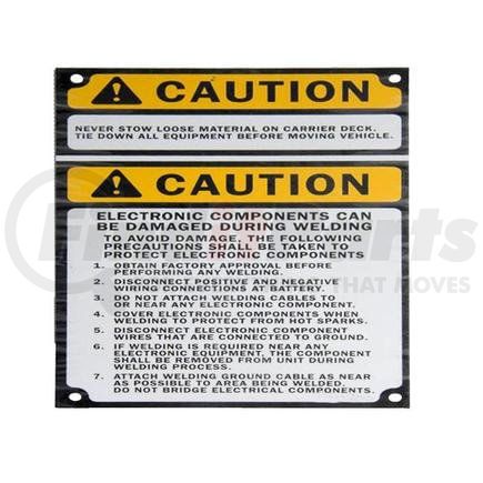 Grove Manlift 7679002992 GROVE MANLIFT ORIGINAL OEM, DECAL, CAUTION, LOOSE MATERIAL
