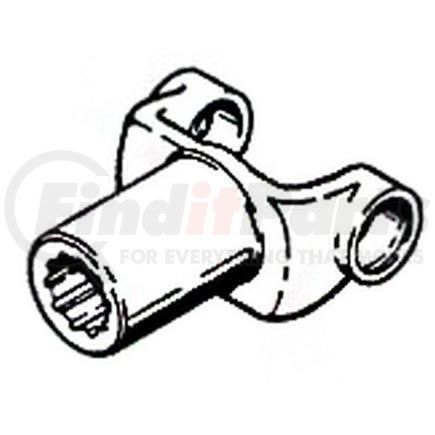 Case N9815 CASE ORIGINAL OEM, YOKE, END, TO TRANSAXLE