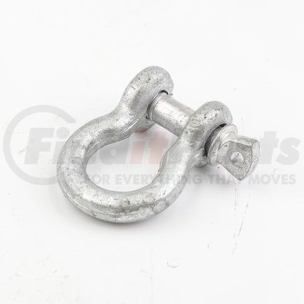 Forney Industries Inc. 61163 Anchor Shackle, Screw Pin 3/8" with 2,000 Lbs. Max Working Load