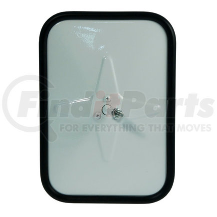 Grote 12101 Outer Protective Bumper Mirror, White