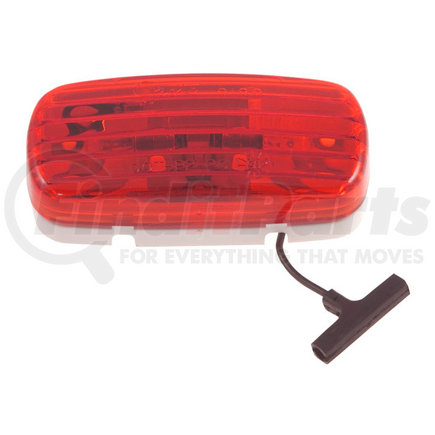 Grote 46772 Marker Light - 4 in. Rectangular, Red, 12V, Fruehauf Special, with Pigtail