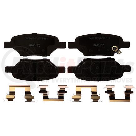 ACDelco 14D1033CHF1 PAD SET RR DISC BRK