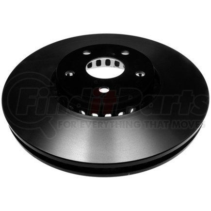 ACDelco 18A2588 Disc Brake Rotor, Front, RH, Gold-Black Hat