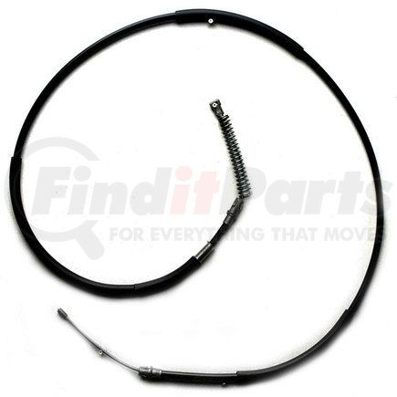 ACDelco 18P2619 Genuine GM Parts™ Parking Brake Cable - Galvanized Steel, Intermediate