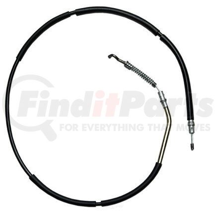 ACDelco 18P2792 Genuine GM Parts™ Parking Brake Cable - Galvanized Steel, Intermediate