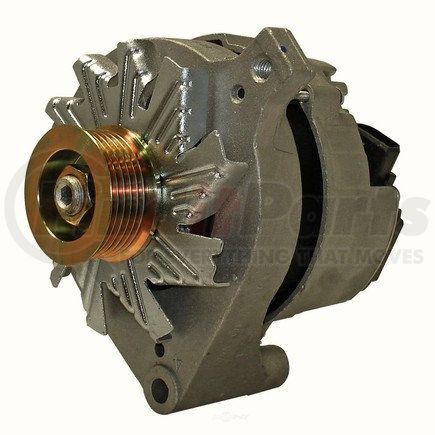 ACDelco 334-2003 Remanufactured Alternator - Aluminum, 12V, 80 AMP, 6 Groove Pulley, Clockwise