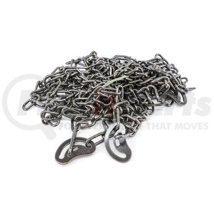 Security Chain QG2245CAM Tire Chain - Single Pair, HIGHWAY SERVICE — (ROUND TWIST WITH CAMS)