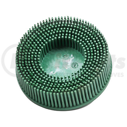 3M 7526 Scotch-Brite™ Roloc™ Bristle Disc 07526 Green, 3", Coarse, 10 discs/bx