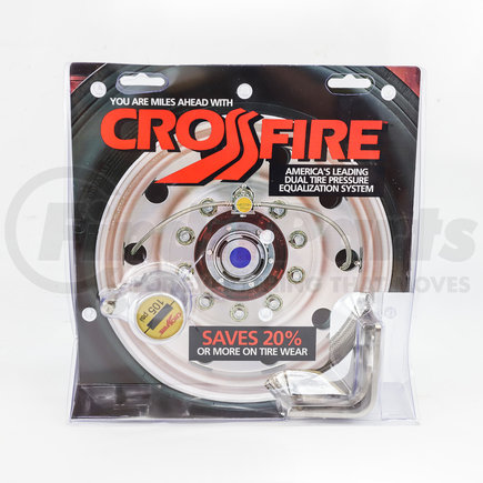 Dual Dynamics CF-105-ST Crossfire Dual Tire Pressure Equalization System - 105 PSI