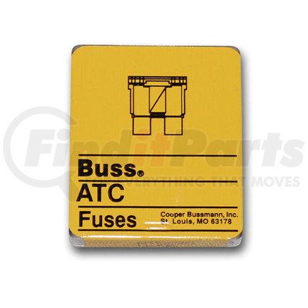 Bussmann Fuses ATC20 Blade Fuse, Yellow