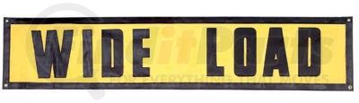 Roadmaster 2198-72 Wide Load Banner. Vinyl Mesh, 15" x 72"