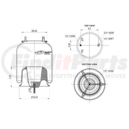 Alliance ABP-N32-019781 AIR SPRING