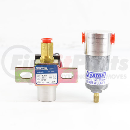 HORTON 993293 - solenoid valve kit 3-way, no-nc w/ filter | engine cooling fan clutch solenoid valve