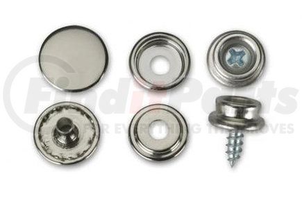 Roadmaster RM-SNAPS Chrome snaps with screws (hardware for bug screens)