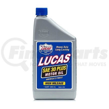 Lucas Oil 10053 SAE 30 Plus Racing Motor Oil