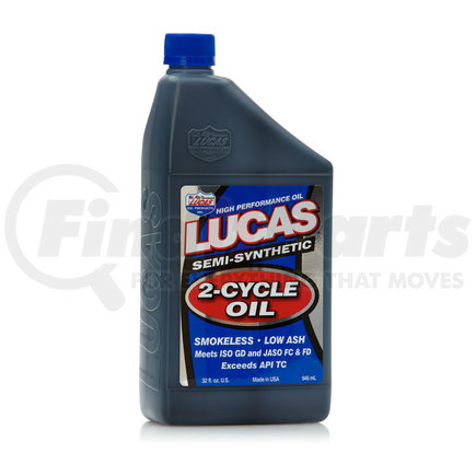 Lucas Oil 10110 Semi-Synthetic 2-Cycle Oil