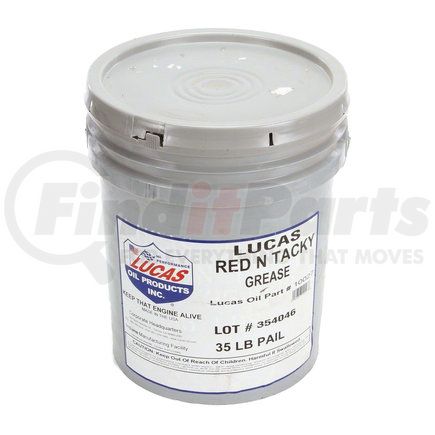 Lucas Oil 10027 Multi-Purpose Grease - Red "N" Tacky Grease NLGI#2