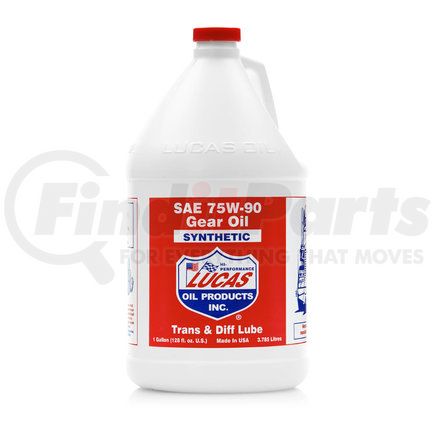 Lucas Oil 10048 Synthetic SAE 75W-90 Trans & Diff Lube