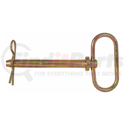 BUYERS PRODUCTS 66115 - yellow zinc plated hitch pins - 3/4 diameter x 6-1/4in. usable length | yellow zinc plated hitch pins - 3/4 diameter x 6-1/4in. usable length