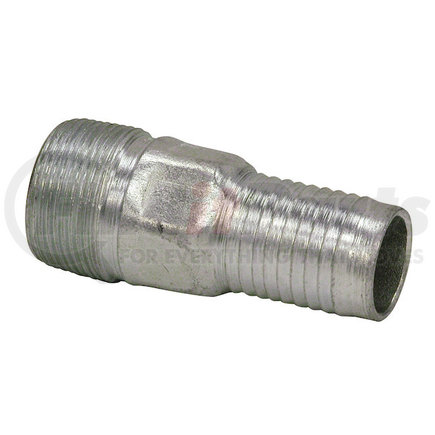 BUYERS PRODUCTS hcn150 - zinc plated combination nipple 1-1/2in. nptf x 1-1/2in. hose barb | zinc plated combination nipple 1-1/2in. nptf x 1-1/2in. hose barb