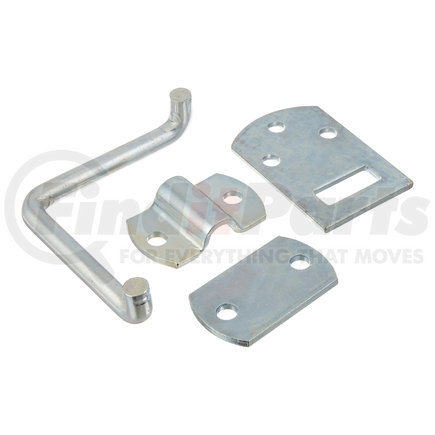 Buyers Products b2588bz Tailgate Latch - Zinc, Straight Side