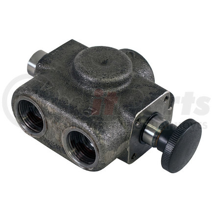 BUYERS PRODUCTS hsv050 - 1/2 inch nptf two position selector valve | 1/2 inch nptf two position selector valve | multi-purpose hydraulic control valve